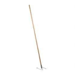 Rubbermaid - Wood Quick Connect Mop Handle - Metal Connector, Use with Wet Mops - USA Tool & Supply