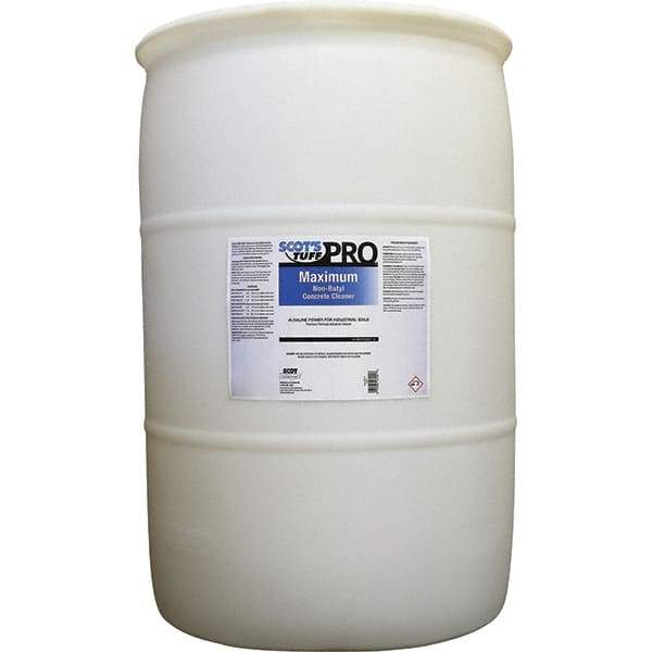 Scot's Tuff - 55 Gal Drum Hard Surface Floor & Concrete Cleaner - Use on Concrete - USA Tool & Supply