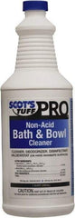 Scot's Tuff - 32 oz Bottle Liquid Toilet Bowl Cleaner - Citrus Scent, Toilet Bowl - USA Tool & Supply