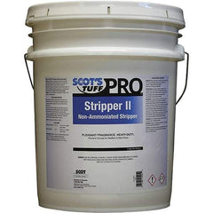 Scot's Tuff - 5 Gal Pail Stripper - Use on Metal Interlock Finishes, Polymer Finishes, Wax Finishes - USA Tool & Supply
