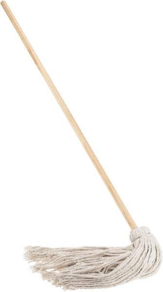 PRO-SOURCE - White Deck Mop - Cotton Head - USA Tool & Supply