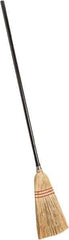 PRO-SOURCE - 55" OAL Corn Bristle Broom - Wood Handle - USA Tool & Supply