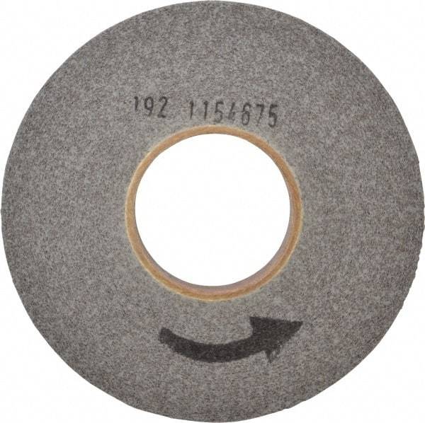 Norton - 8" Diam, 1" Face Width, 3" Center Hole, Fine Grade, Silicon Carbide Deburring Wheel - Convolute, Hard Density 8 Grade, 4,500 RPM - USA Tool & Supply