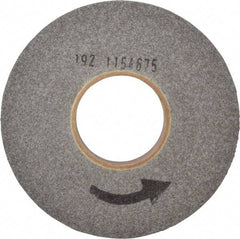 Norton - 8" Diam, 1" Face Width, 3" Center Hole, Fine Grade, Silicon Carbide Deburring Wheel - Convolute, Hard Density 8 Grade, 4,500 RPM - USA Tool & Supply