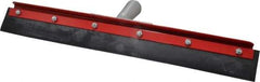 Haviland - 18" Rubber Blade Floor Squeegee - Black, Metal Holder - USA Tool & Supply