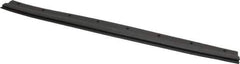 Haviland - 24 Inch Wide Blade, Curved, Straight Frame Squeegee Refill - Rubber Blade, 2 Inch High Blade, Double Edge, Gray - USA Tool & Supply