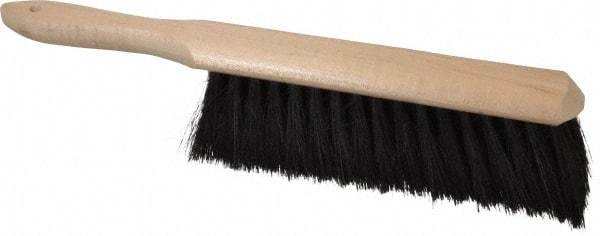 PRO-SOURCE - Tampico Counter Duster - 2-1/2" Bristle Length, 9" Long Head, Hardwood Handle, Black - USA Tool & Supply