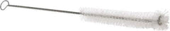 PRO-SOURCE - 1/2" Diam Nylon Tube Brush - 8" OAL, 3" Head Length, Wire Handle - USA Tool & Supply