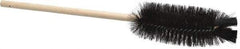 PRO-SOURCE - 2-3/8" Diam Bristle Bottle Brush - 16" OAL, 5" Head Length, Wood Handle - USA Tool & Supply