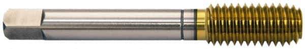 Balax - M16x2.00 Metric Coarse D7 Thread Limit Bottoming Thread Forming Tap - High Speed Steel, TiN Finish, 3-13/16" OAL, 1" Thread Length, Right Hand Thread, Series BXMB - USA Tool & Supply