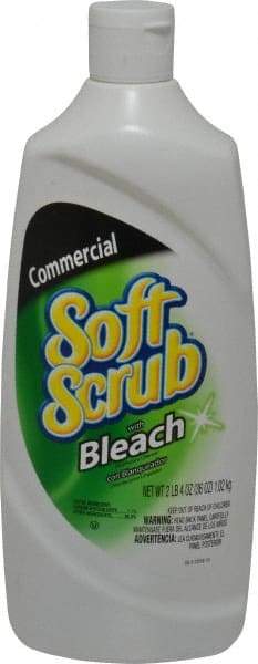 Soft Scrub - 36 oz Bottle All-Purpose Cleaner - Liquid, Disinfectant, Unscented - USA Tool & Supply