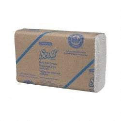 Scott - White Multi-Fold Paper Towels - 9-1/4" Wide - USA Tool & Supply