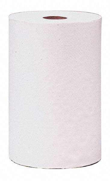 Scott - Hard Roll of 1 Ply White Paper Towels - 8" Wide, 800' Roll Length - USA Tool & Supply