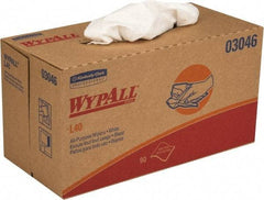 WypAll - L40 Dry General Purpose Wipes - Pop-Up, 10" x 10-3/4" Sheet Size, White - USA Tool & Supply