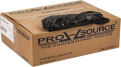 PRO-SOURCE - 0.6 mil Thick, Household/Office Trash Bags - 40" Wide x 46" High, Black - USA Tool & Supply