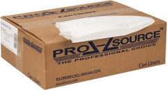 PRO-SOURCE - 0.47 mil Thick, Household/Office Trash Bags - 40" Wide x 48" High, Clear - USA Tool & Supply