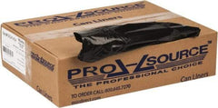 PRO-SOURCE - 1 mil Thick, Heavy-Duty Trash Bags - 43" Wide x 48" High, Black - USA Tool & Supply