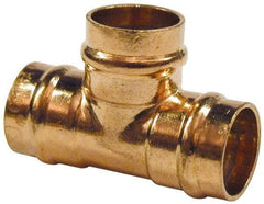 B&K Mueller - 1" Copper Pipe Tee - C x C x C, Presoldered - USA Tool & Supply