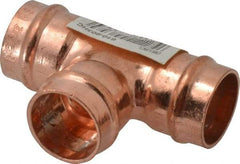 B&K Mueller - 1/2" Copper Pipe Tee - C x C x C, Presoldered - USA Tool & Supply