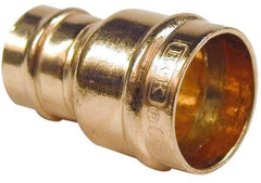 B&K Mueller - 1 x 3/4" Copper Pipe Reducer Coupling - C x C, Presoldered - USA Tool & Supply