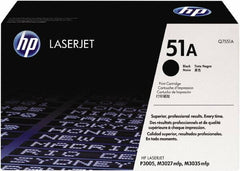 Hewlett-Packard - Black Toner Cartridge - Use with HP LaserJet M3027 mfp, M3035 mfp, P3005 - USA Tool & Supply