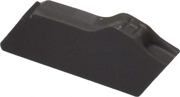 Seco - 150.102.0 14 T350M Grade, 0.078" Cutting Width, Carbide Cutoff Insert - 0° Neutral Lead Angle, 0.006" Cnr Rad, TiCN/Al2O3 Coated, Single End - USA Tool & Supply