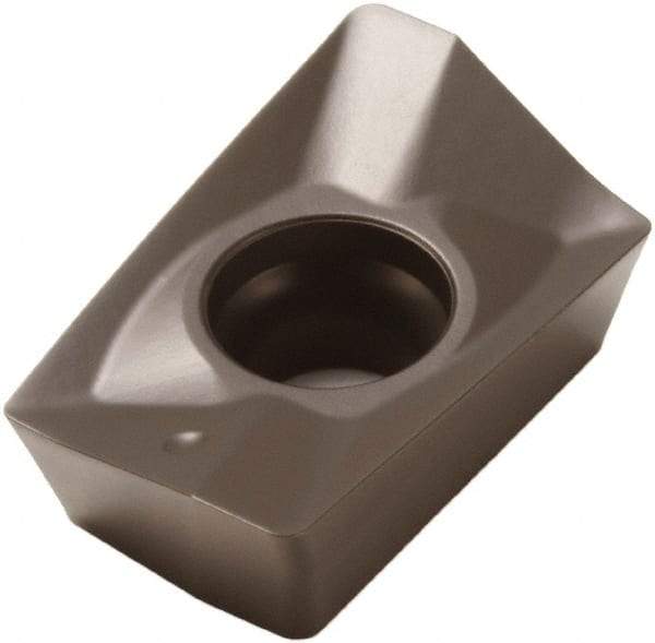 Seco - XOMX180663 M10 Grade T350M Carbide Milling Insert - TiCN/Al2O3 Finish, 1/4" Thick, 1/4" Corner Radius - USA Tool & Supply