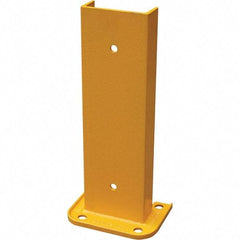 Vestil - 3-11/16" Long x 18-1/4" High, Rack Guard - Structural with Rubber Bumper - USA Tool & Supply