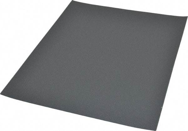 Norton - 280 Grit, Silicon Carbide Sanding Sheet - 11" Long x 9" Wide, Extra Fine Grade, B Weighted Paper Backing - USA Tool & Supply