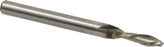 Onsrud - 3/16" Cutting Diam x 5/8" Length of Cut, 2 Flute, Downcut Spiral Router Bit - Uncoated, Right Hand Cut, High Speed Steel, 2-7/8" OAL x 1/4" Shank Diam, Double Edge, 19 to 32° Helix Angle - USA Tool & Supply