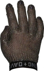 Honeywell - Size S (7), Stainless Steel Mesh Cut Resistant Gloves - Silver, Ambidextrous - USA Tool & Supply