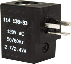 ARO/Ingersoll-Rand - 120 VAC Coil Stacking Solenoid Valve - For Use with Sierra 18mm & Premair Valves - USA Tool & Supply