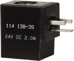 ARO/Ingersoll-Rand - 24 VDC Coil Stacking Solenoid Valve - For Use with Sierra 18mm & Premair Valves - USA Tool & Supply