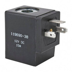 ARO/Ingersoll-Rand - 30mm 12 VDC Coil Stacking Solenoid Valve - For Use with 1/4 NPT - USA Tool & Supply