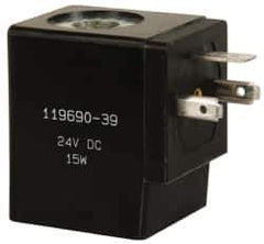 ARO/Ingersoll-Rand - 30mm 24 VDC Coil Stacking Solenoid Valve - For Use with 1/4 NPT - USA Tool & Supply