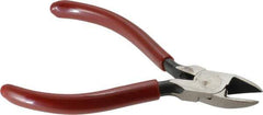 Proto - 4-7/16" OAL, Cutting Pliers - 19/32" Jaw Length x 9/16" Jaw Width, Round Head, Plastisol Handle - USA Tool & Supply