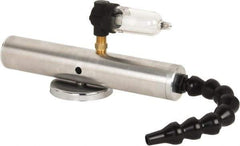 Vortec - 8" Long Hose, 900 BTU/Hr Air Capacity, 1 Outlet, Cold Air Gun Kit - 10-5/8" Tank/Unit Length, 6.63" High Tank/Unit, Includes Filter, Magnetic Base - USA Tool & Supply