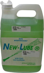 Superbee - New-Lube, 1 Gal Bottle Cutting Fluid - Water Soluble, For Cleaning - USA Tool & Supply