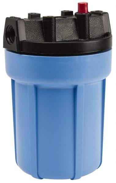 Pentair - 4-5/8 Inch Outside Diameter, 8 Inch Cartridge Length, 5 Micron Rating, Cartridge Filter Assembly - 3/8 Inch Pipe, Reduces Taste, Odor and Sediment - USA Tool & Supply