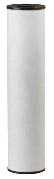 Pentair - 4-1/2" OD, Iron Reduction Resin Cartridge Filter - 20" Long, Reduces Tastes & Iron - USA Tool & Supply