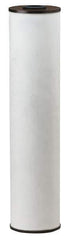 Pentair - 4-1/2" OD, Iron Reduction Resin Cartridge Filter - 20" Long, Reduces Tastes & Iron - USA Tool & Supply