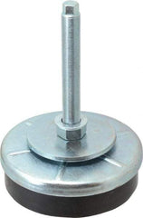 Royal Products - M20 x 1.50 Bolt Thread, Stud Mount Leveling Pad & Mount - 11,000 Max Lb Capacity, 7-3/4" Base Diam - USA Tool & Supply