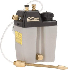 Trico - 1 Outlet, 0.25 Gal Tank Capacity, High Density Polyethylene Tank Mist Coolant System - 5' Coolant Line Length, 6" Hose Length - USA Tool & Supply