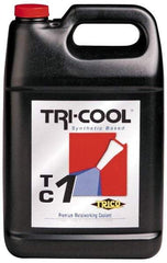 Trico - Tri-Cool TC-1, 1 Gal Bottle Cutting Fluid - Synthetic, For Broaching, Grinding, Machining, Tapping - USA Tool & Supply