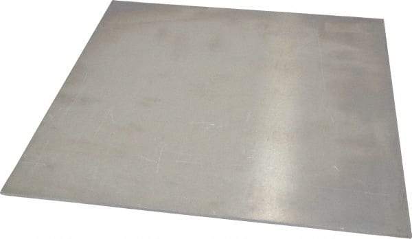 Value Collection - 1/8 Inch Thick x 12 Inch Wide x 12 Inch Long, Aluminum Sheet - Alloy 6061-T6 - USA Tool & Supply