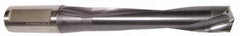 Sumitomo - 41/64" 140° Solid Carbide Jobber Drill - TiAlN Finish, Right Hand Cut, Spiral Flute, Round with Flats Shank, 6-17/32" OAL, V-Point Point - USA Tool & Supply