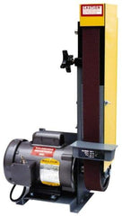 Kalamazoo - 48 Inch Long x 2 Inch Wide Horizontal and Vertical Belt Sanding Machine - 4,500 Ft./min Belt Speed, 1/2 Hp, Single Phase - USA Tool & Supply