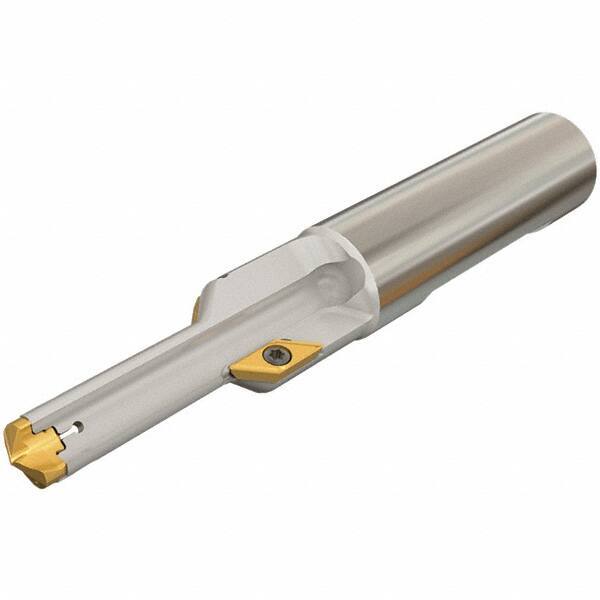 Iscar - 0.65 to 0.669" Diam, 1.4" Max Depth, 3/4" Shank Diam, 4.17" OAL, Replaceable Tip Drill - AOMT, IDI-SG, IDI-SK Insert, DCT Toolholder, Series ChamDrill - USA Tool & Supply