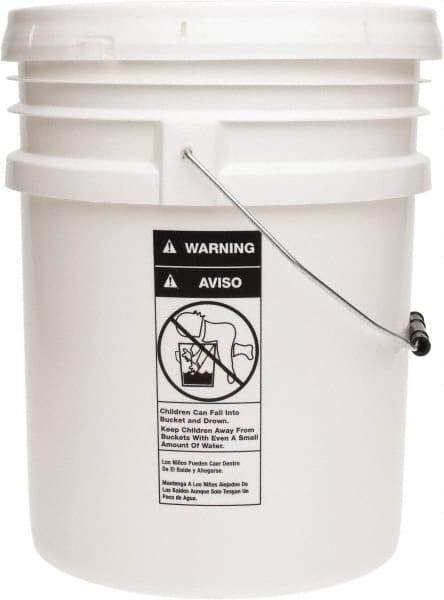 Made in USA - Poly Drum - 5 Gallon Container - USA Tool & Supply