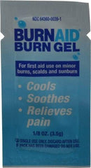 Medique - (25) 1/8 oz Burn Relief Gel - Comes in Packet - USA Tool & Supply